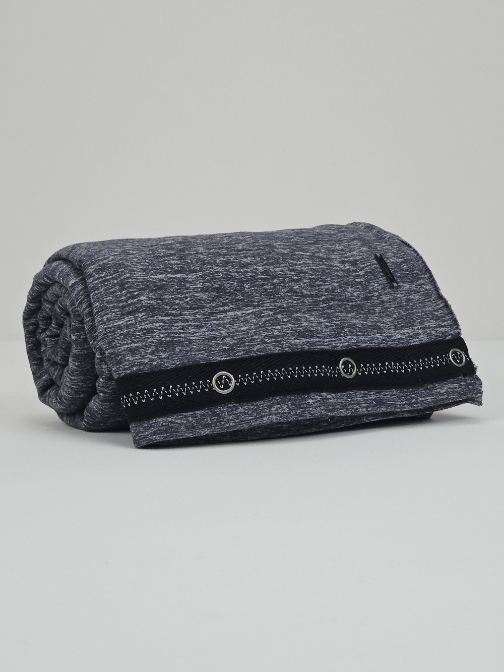 Lululemon Vinyasa Scarf Static Coal Heather Snap Wrap Infinity Scarf